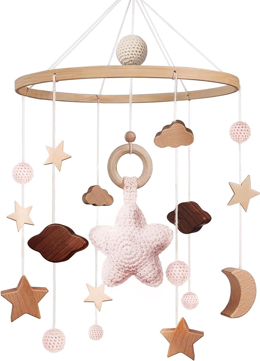 Muziekmobiel baby - Babybox - Wiegdecoratie - Kraamcadeau - Babyshower cadeau - Baby accessoires - Voor jongens & meisjes - Must have voor elke babykamer!