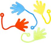 Plakhandjes 50 STUKS - Sticky Hands - Kleefbare handjes - Speelgoed - Traktatie - Uitdeelcadeautjes voor kinderen