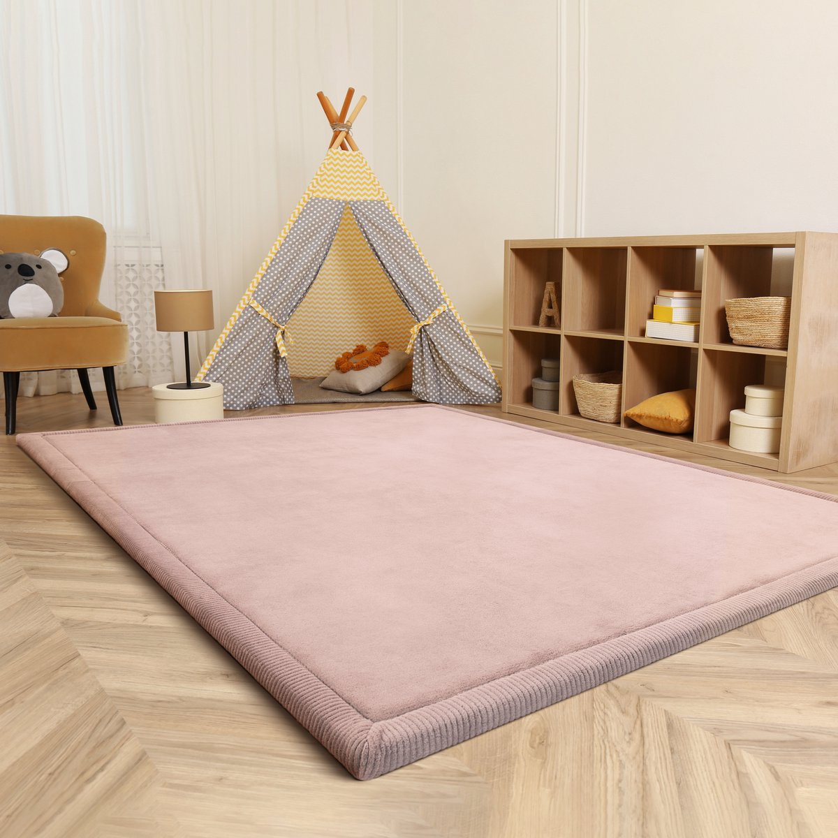 Paco Home Tapijt Voor Kinderen Vloerkleed Kinderkamer Zacht Antislip Modern 200x350 cm