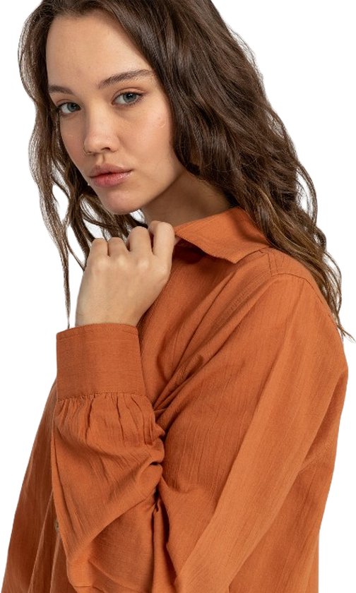 Billabong Swell Overshirt/blouse - Golden Brown
