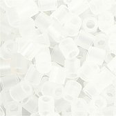 Perles - Perles Nabbi - Perles pour Plaques de Base et Bijoux - Transparent Transparent (32264) - Medium - Taille 5x5mm - Taille du trou 2,5 mm - 1100 pièces