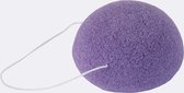 Konjak spons lavendel - paars - exfoliëren - 100% natuurlijk - gezichtsreiniging