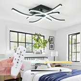 Smart-Shop Plafondlamp Moderne Woonkamer Led Gebogen Ontwerp - Paneelverlichting 28W, Wit