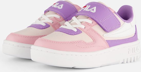 Fila Fxventuno Velcro Sneakers roze Imitatieleer - Dames - Maat 33