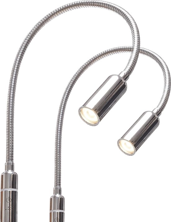 Kalb I Ilios LED bedlampje/leeslampje met USB-C, wand- en hoekbevestiging, flexibele arm, dimbaar, warm wit 3000k (1 set zwart Kalb I Ilios LED bedlampje/leeslampje met USB-C, wand- en hoekbevestiging, flexibele arm, dimbaar, warm wit 3000k (1 set zwart