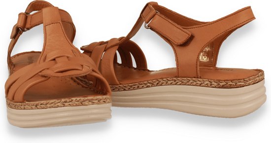 Hush Puppies Dames Sandaal | Cognac | Maat: 38