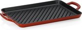 Bol.com Grillplaat Gietijzer Rood 25 x 35 cm - Kela | Calido aanbieding