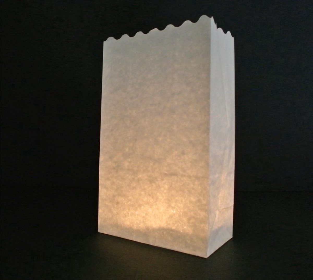 Heble *** 10x Kaarsenzak Kaarszak Wens Candlebag Sfeerkaars Blanco Candle Bag Windlicht Papieren Kaars Houder Lichtzak van ***