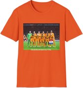 EK MERCH - Nederlands Elftal 2024 - MAAT S (Maat S-2XL beschikbaar) - EK Voetbal 2024 - T shirts - Unisex T-shirt - Oranje shirts - Support Nederland met dit Voetbal shirt