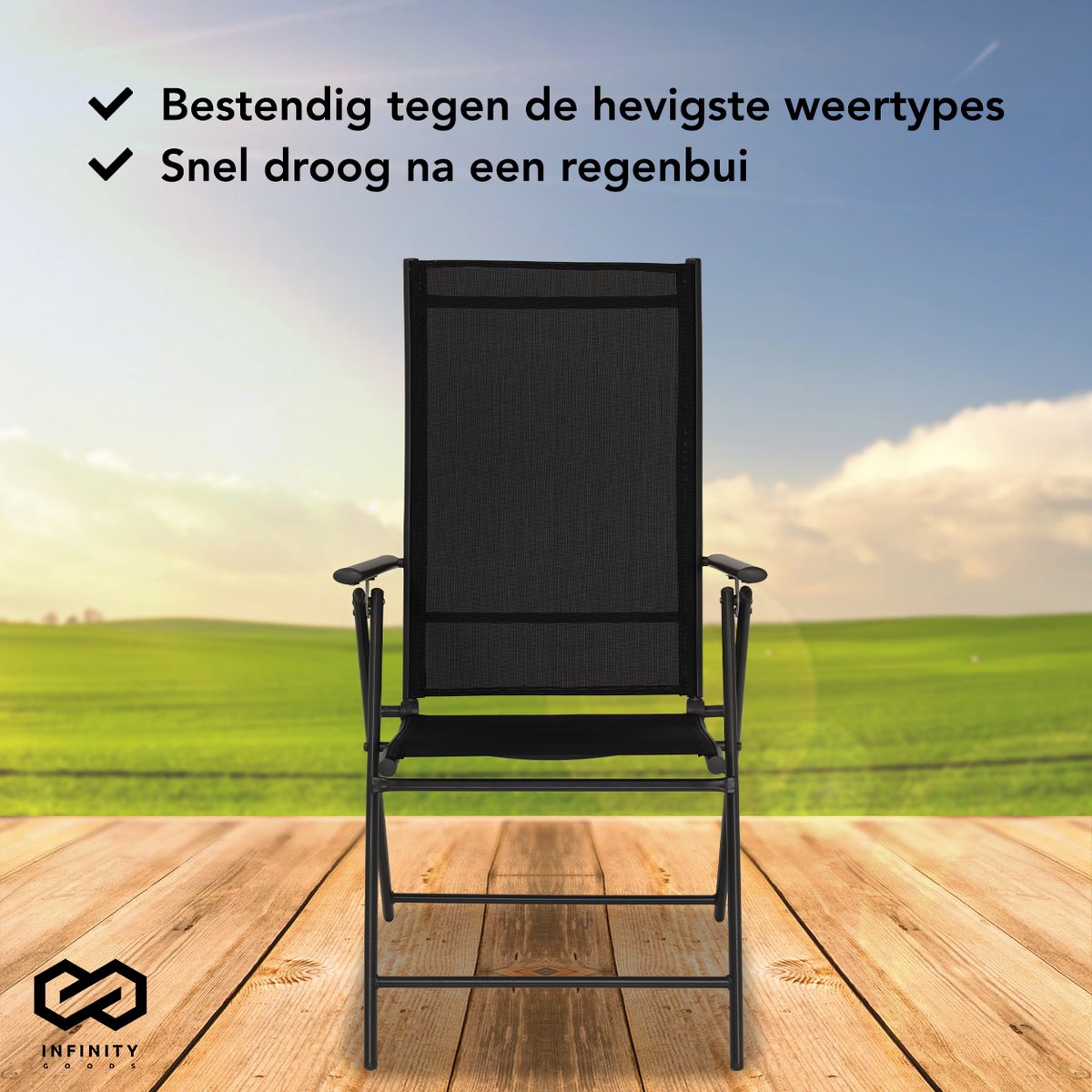 Infinity - 4-Delige Tuinstoel Set thumbnail 3