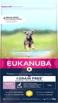 Eukanuba - Hond - Euk Dog Grainfree Chicken Puppy S/m Breed 3kg