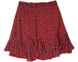 Rok Flowy Flower Rood L