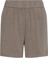 Pieces Broek Pcvinsty Hw Linen Shorts Noos Bc 17146435 Fossil Dames Maat - XS