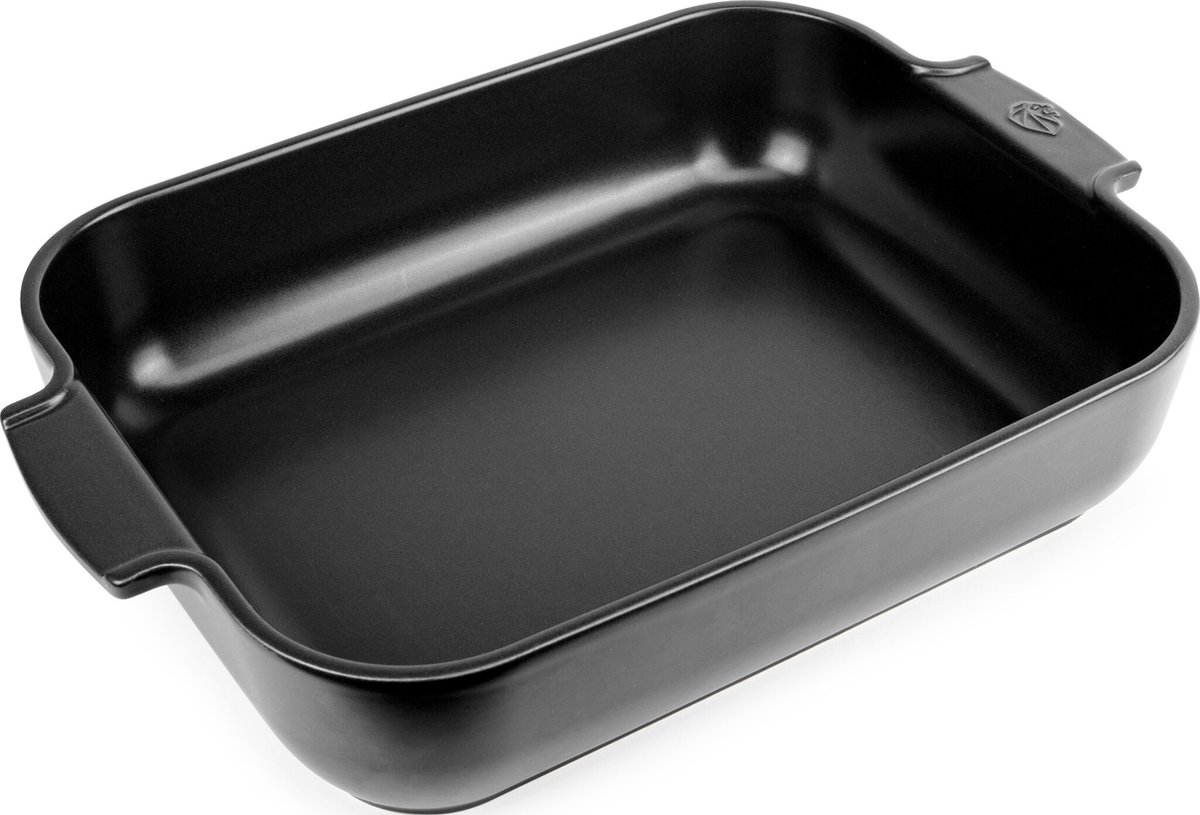 Peugeot Appolia Ovenschaal 40 cm - Satijnzwart - Rechthoek
