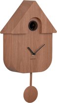 Karlsson wandklok Solo Color Cuckoo - rood - 8.5x21.5x41cm – vtwonen