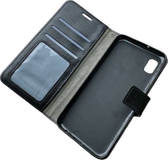 Samsung Galaxy A01 - Bookcase Black - étui portefeuille
