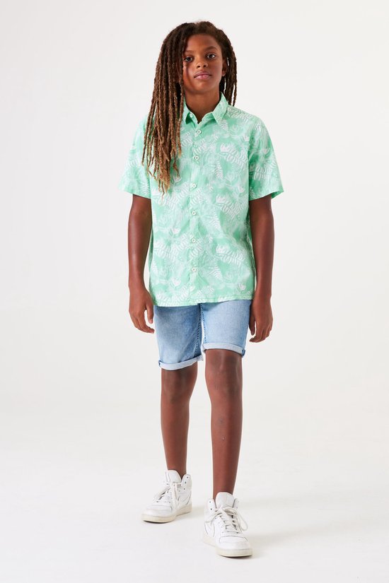 GARCIA Jongens Overhemd Groen - Maat 176