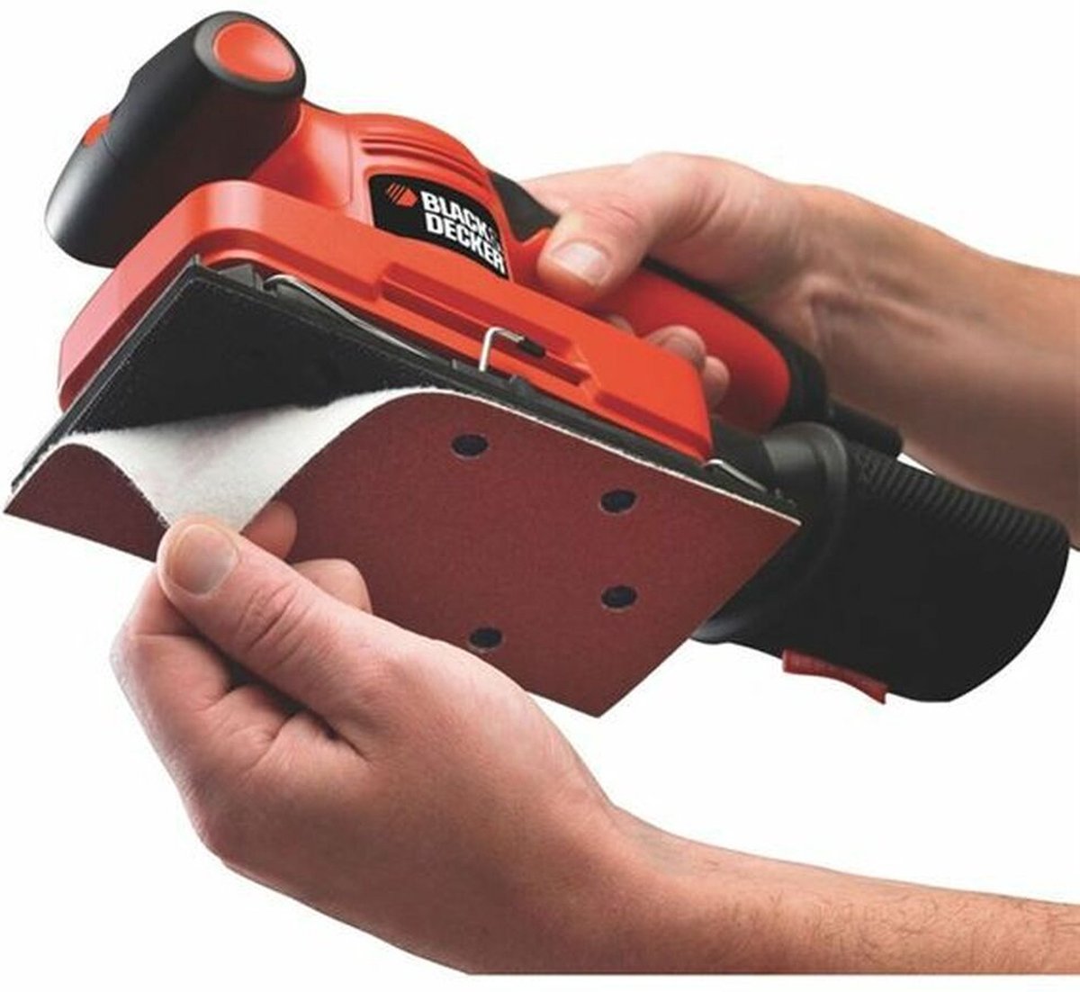 BLACK+DECKER 240W Schuurmachine. 1/3 vel. met variabele snelheid - KA320EKA-QS – foto 8