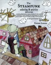 Steampunk Coloring & Activity Book