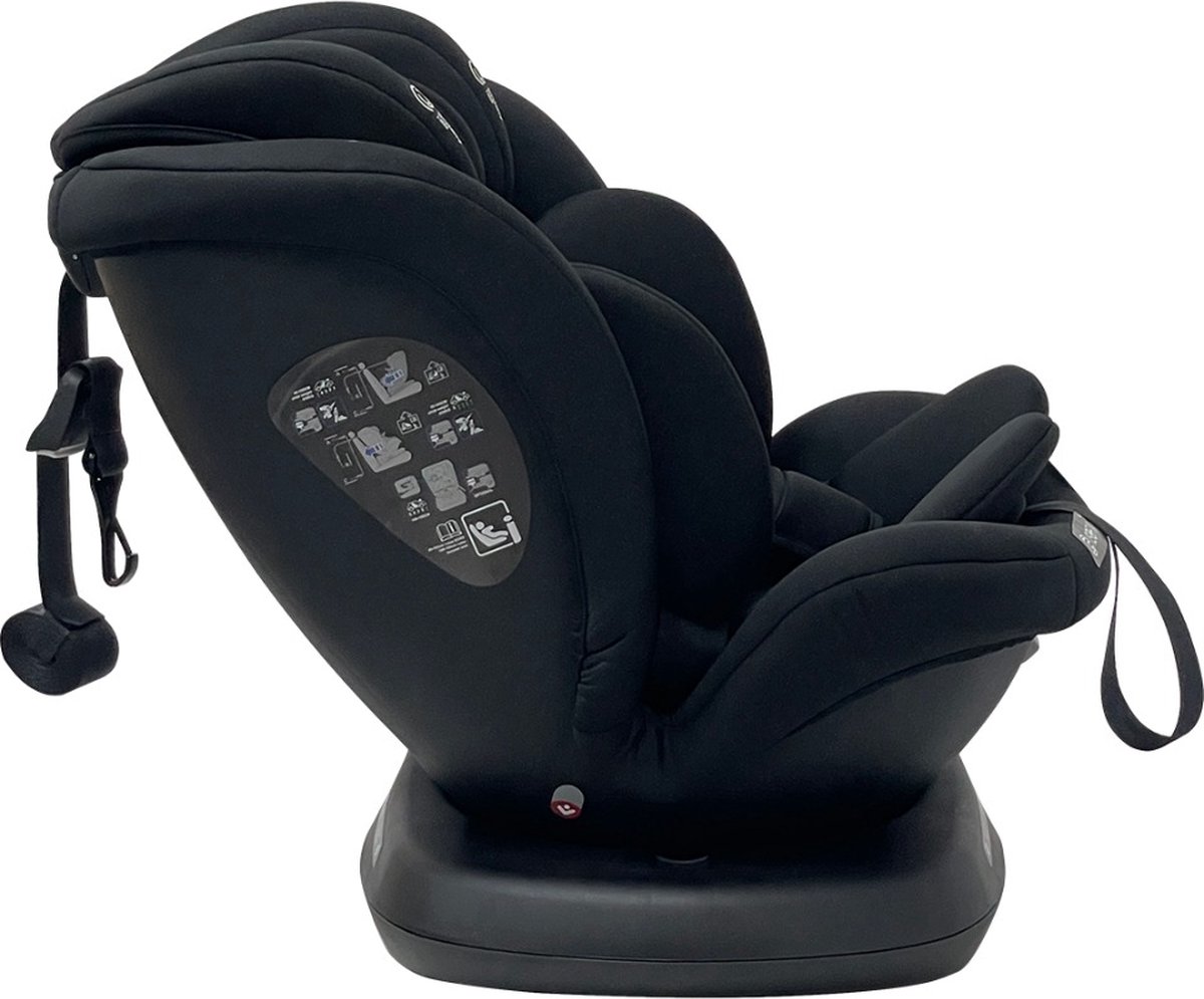 Ding Aiden 360° Isofix Autostoel - Groeit mee tot 12 jaar thumbnail 6