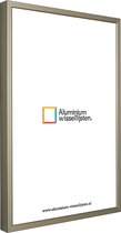 Aluminium Wissellijst 70 x 90 Mat Licht Brons - Helder Acrylite - Professional