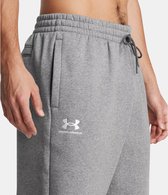 UA Essential Flc Puddle Pant-GRY Size : LG