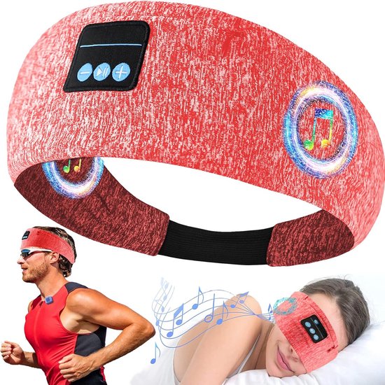 Bandeau écouteur Bluetooth Sans Fil - Pour Sport Et Sommeil - Gris - Neuf