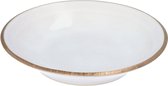 Nosse - Side plate Edge Ivory Gold 15cm - Kleine borden