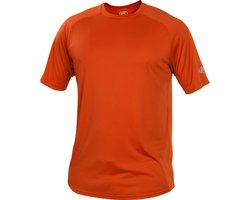 Rawlings RTT Crew Neck Short Sleeve XL Burnt Orange Short Sleeves voor Sport Honkbal/Softball