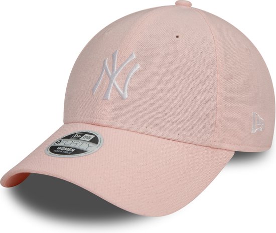 New Era - New York Yankees Women Pink Linnen Cap