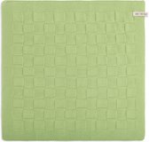 Bol.com Knit Factory Gebreide Keukendoek - Keukenhanddoek Uni - Handdoek - Vaatdoek - Keuken doek - Spring Green - Groen - 50x50 cm aanbieding