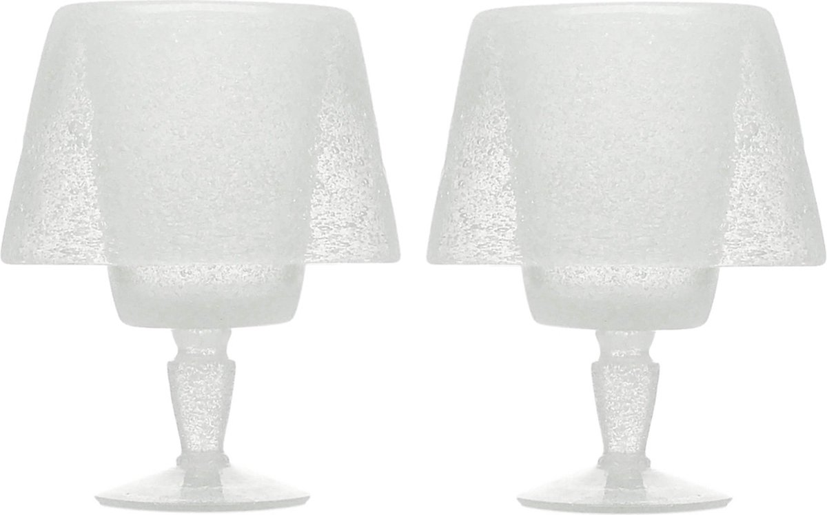 MeMento -Originale Lamp windlichten set van 2 waxinelichthouders theelichthouders