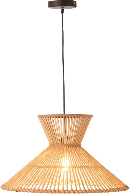 J-Line lamp Lagen- bamboe - naturel - small