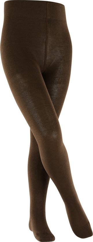 FALKE Family Collants pour enfants en coton durable Collants filles garçons marron - Taille 152-164