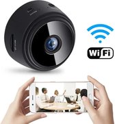 Smart-Shop A9 Mini Camera Wifi Draadloze Bewaking Afstandsbediening Camcorders Videobewaking Smart Home - Zwart