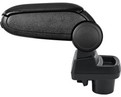 Armsteun voor Opel Corsa F vanaf 2019 kunstleer zwart met zwart stiksel pro.tec