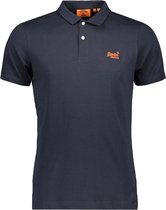 Superdry Poloshirt Essential Logo Neon Jersy Polo M1110419a Eclipse Navy Mannen Maat - XL