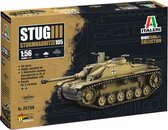 1:56 Italeri 25756 Stug III - Sturmhaubitze 105 - WWII Plastic Modelbouwpakket