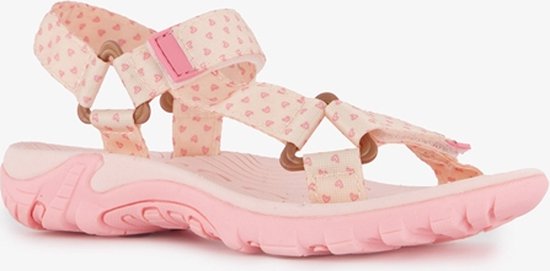 Blue Box meisjes sandalen met hartjes roze - Maat 25