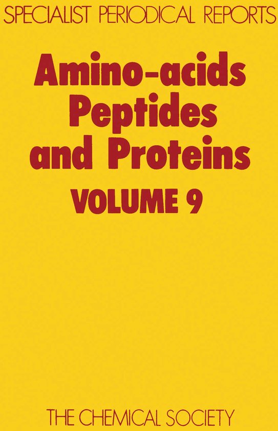 Amino Acids, Peptides, and Proteins - cover