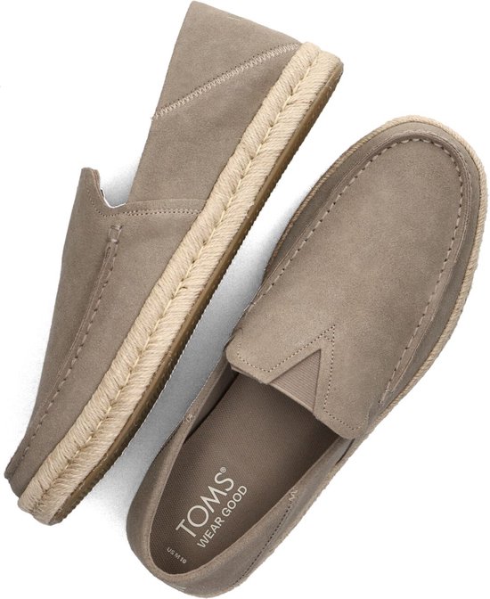 Toms Alonso Loafer Rope Loafers - Instappers - Heren - Taupe - Maat 47,5
