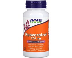 Natural Resveratrol 200mg-60 veggie caps
