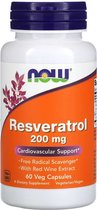 Natural Resveratrol 200mg-60 veggie caps