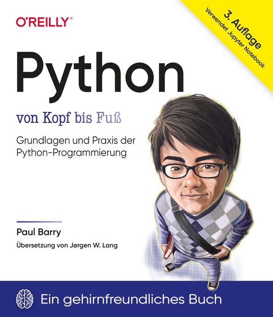Von Kopf bis Fuß - Python von Kopf bis Fuß - cover