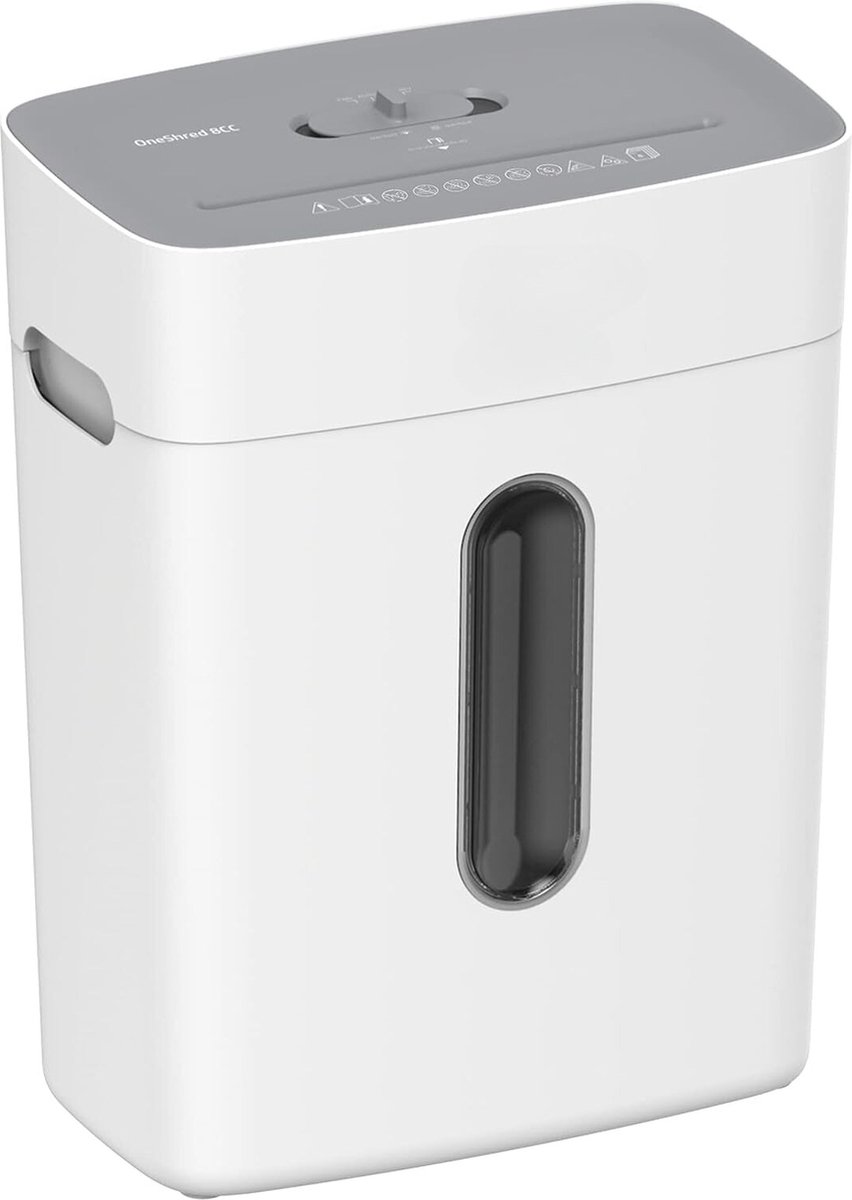 StayPowered Papierversnipperaar - De Ultieme Vernietiger voor Jou Dagelijkse Wensen - Versnippert Papier en Creditcards - 15L Opvangbak - 8 Vellen/ Keer - Anti Papierophoping Functie - Ingebouwde Veiligheidsfuncties - Levering Sneller dan Aangegeven!
