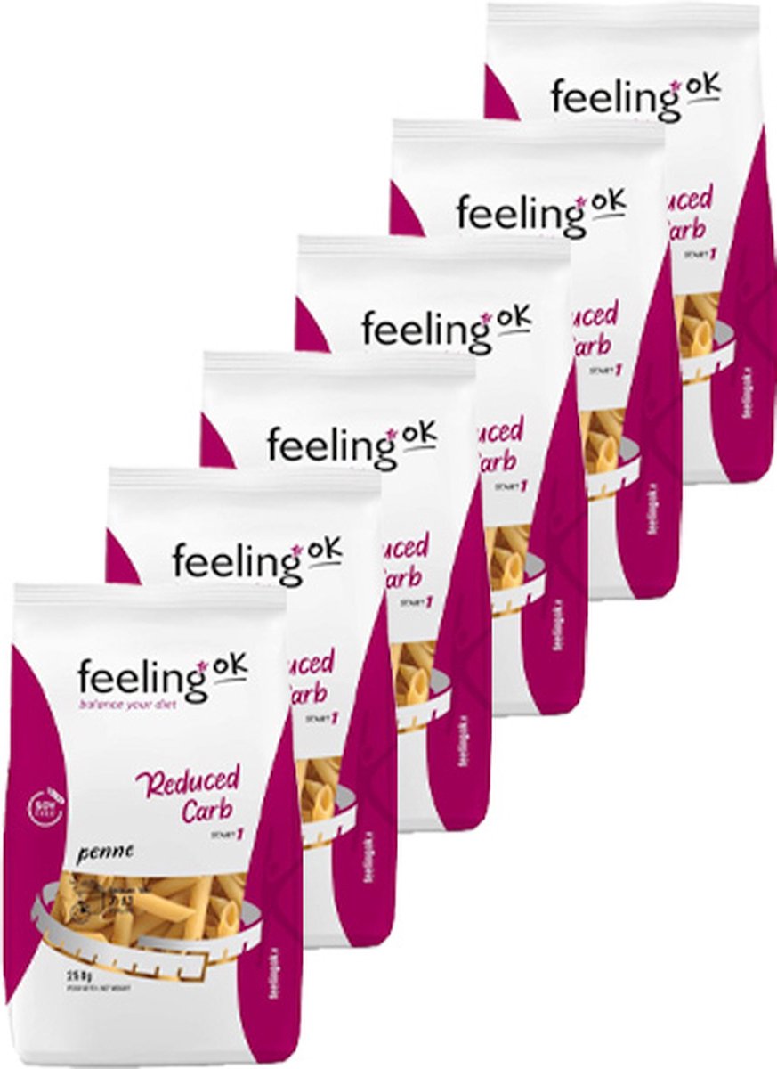 Feeling OK | Penne Start | 250g | 6 stuks | 6 x 250 gram