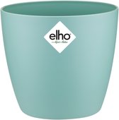 Elho Brussels Orchidée 12.5 - Pot De Fleurs pour Intérieur - Ø 13.0 x H 11.5 cm - Vert