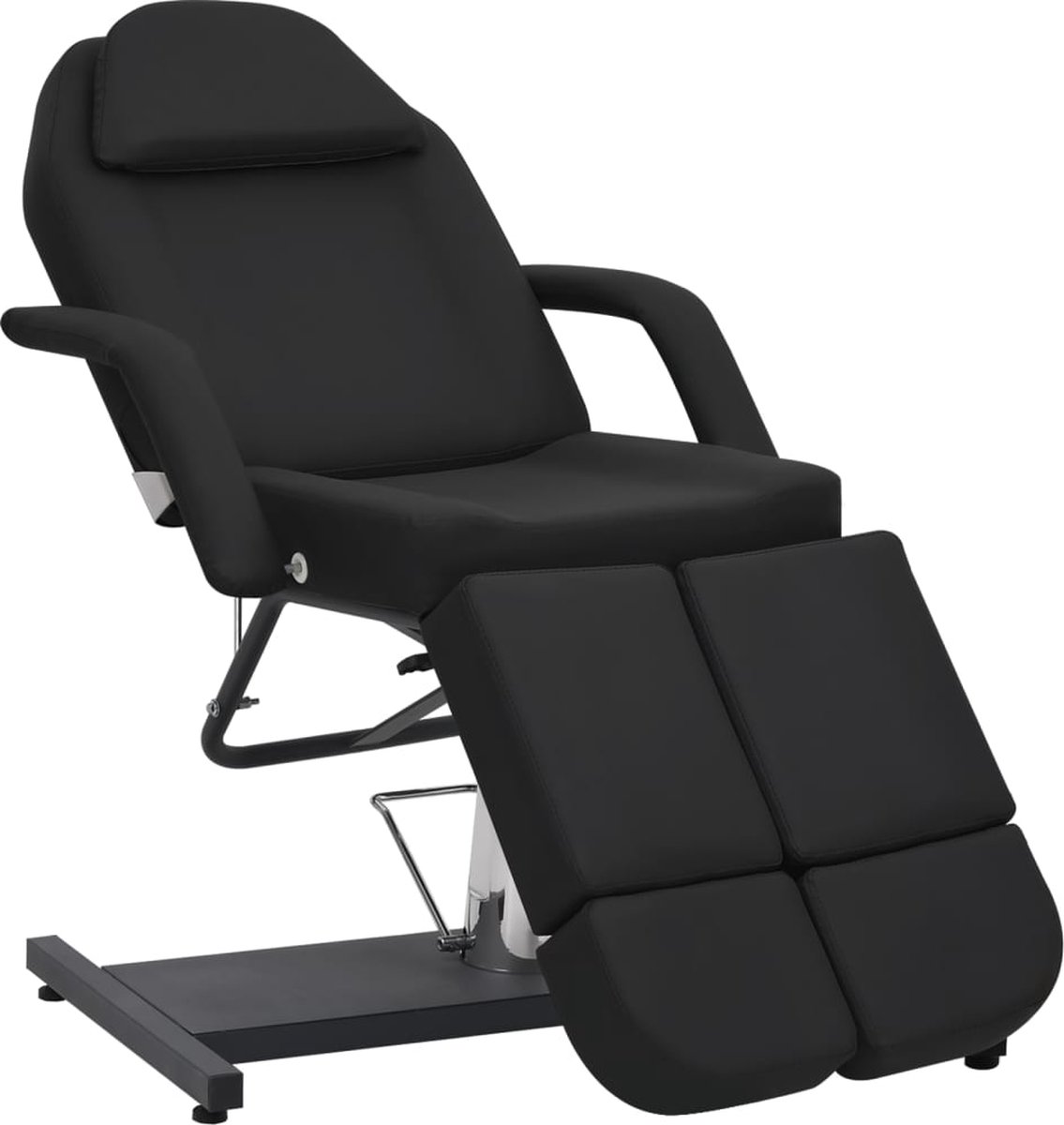 Goedkoopste vidaXL - Behandelstoel - 180x62x78 - cm - kunstleer - zwart