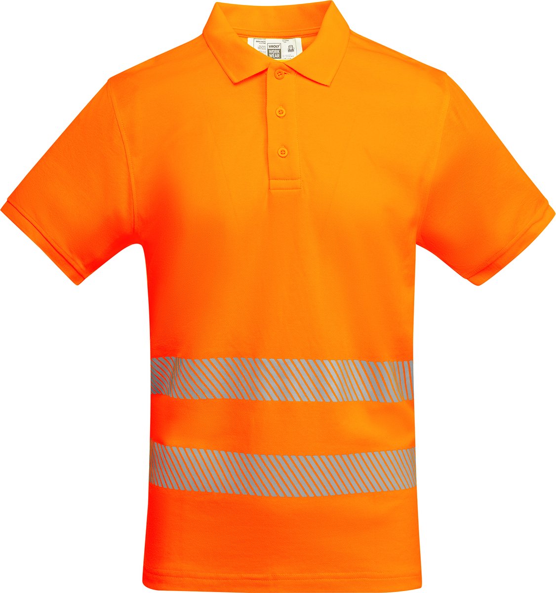 Roly Poloshirt Atrio Shortsleeve RY9318 - Fluor Orange 223 - XXL