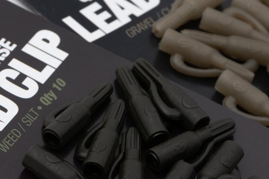 Korda Quick Release Lead Clips - Gravel Clay van Korda — afbeelding 3